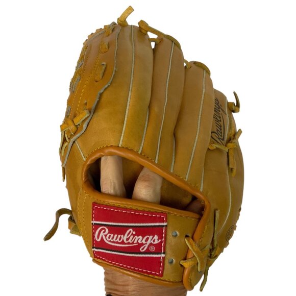Rawlings RBG91 Ken Griffey Jr 11 in Youth Baseball Glove LHT Basket-Web Leather - Picture 1 of 4
